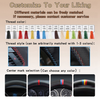 Custom DIY Car Steering Wheel Cover 100% Fit For Peugeot 206 1998-2005 206 SW CC 2003 2004 2005 206 Auto Interior Accessories