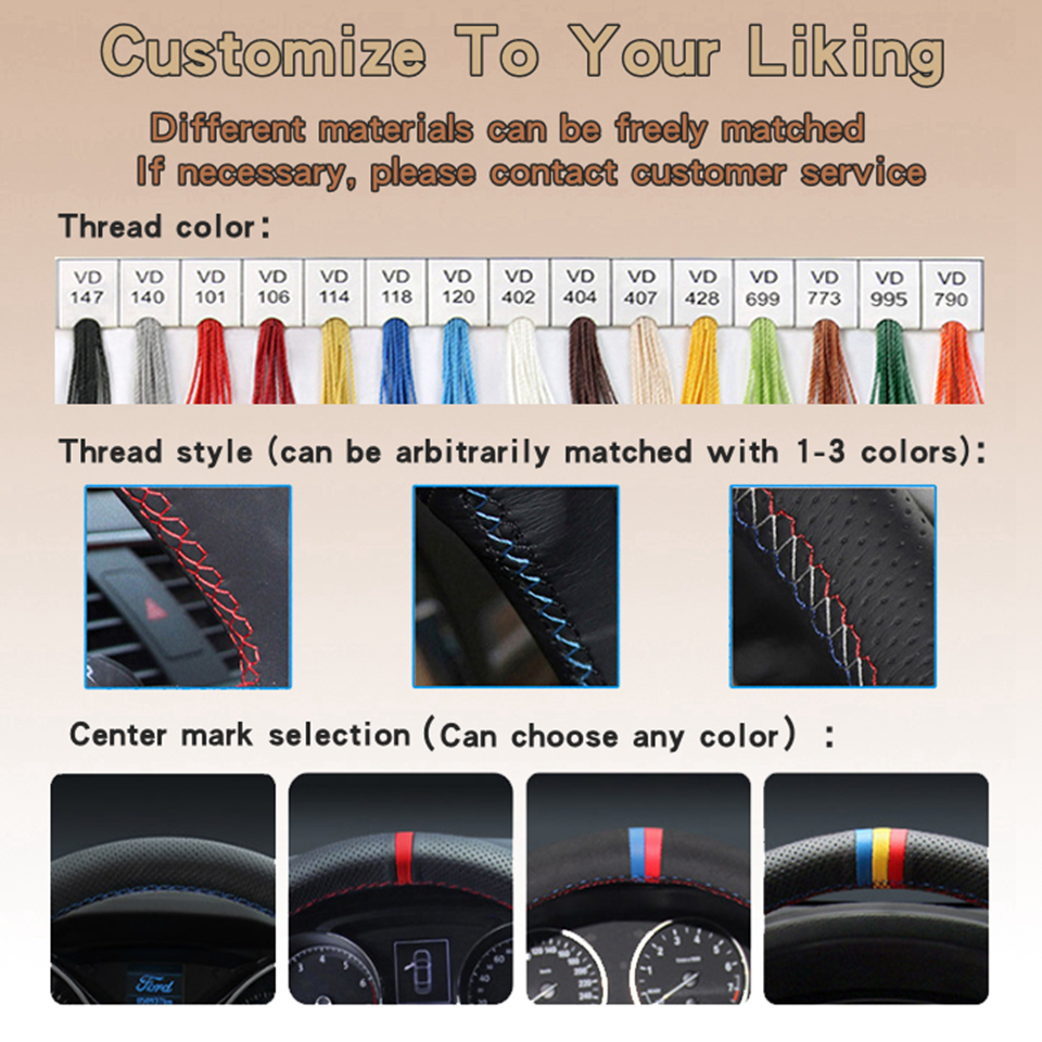 Anti-slip Non-slip Breathable Steering Wheel Cover