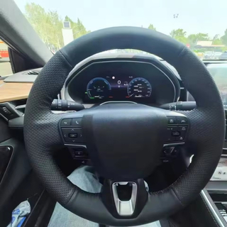 Custom Car Steering Wheel Braid Cover Non-Slip 100% Fit For Toyota 9th Camry Interior 2024 2025 Car Products Steering Wrap