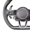 Audi Q3 Q5 Q7 Custom Carbon Fiber Steering Wheel with LED Shift Lights Audi Custom Real Carbon Fiber A4 B9 Steering Wheel
