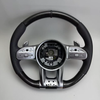 Gloss Carbon Mercedes E63 AMG Racing Steering Wheel Perforated Nappa Leather Mercedes W220 W221 W222 Model Steering Wheel