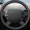 Custom Car Steering Wheel Braid Cover Soft 100% Fit For Toyota Prius 20 XW20 Raum 2 2003 2004 2005 2006 2007-2011 Steering Wrap