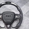 LED True Carbon Fiber Steering Wheel for Dodge Performance Durango Charger