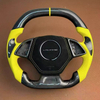 Customized Bright Carbon Fiber Steering Wheel for Chevrolet Hornet C5 C6 C7 C8
