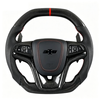 Custom carbon fiber steering wheel for Chevrolet Camaro Bumblebee custom carbon fiber ergonomic grip