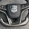 Custom real carbon fiber steering wheel for Chevrolet Camaro and Corvette carbon fiber vehicle-specific