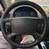 Custom Car Steering Wheel Cover 100% Fit For BMW E36 E46 E39 E83 E53 Car Accessories DIY Microfiber Leather Steering Wrap