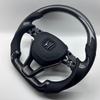 True Carbon Fiber Steering Wheel for Honda Accord Inspiron with Thumb Grip Patch