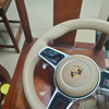 Porsche Leather Steering Wheel for Cayenne Camry Carrera 718 991 992