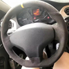 Custom Car Steering Wheel Braid Cover 100% Fit For For Citroen Elysee C-Elysee New Elysee Peugeot 301 Car Products Steering Wrap