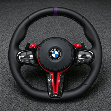 Custom BMW Nappa Genuine Leather Steering Wheel 3 Series M3 G20 G21 G28 G80 G81 2019 - 2025 - YINGGENE