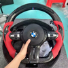 LED Real Carbon Fiber Steering Wheel for BMW E90 E91 E92 E93 F20 F10