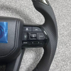 Modified Toyota steering wheel, ergonomically designed car steering wheel