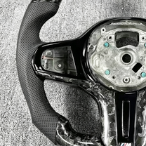 Real carbon fiber BMW steering wheel custom forged carbon fiber suitable for BMW G12 G06 G05 G11 G22 (20192026)-YG