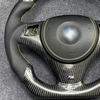 BMW Custom Real Carbon Fiber E90 E91 E92 M5 M4 M3 Steering Wheel Model Steering Wheel BMW Performance Steering Wheel