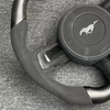 Ford Custom Real Carbon Fiber Mustang Steering Wheel