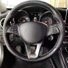 Custom Car Steering Wheel Braid Cover 100% Fit For Mercedes Benz W176 W246 W205 C117 C218 W447 Car Products Steering Wrap