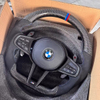 Customized Carbon Fiber Alcantara Steering Wheel for BMW 3 5 Series M3 M4 M5 M6