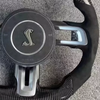 Gloss Carbon Ford Mondeo Racing Steering Wheel Alcantara Contrast Genuine Leather Ford Steering Wheel