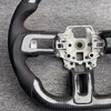 Mustang Steering Wheel 12 O'Clock Ring Ford Steering WheelFord Custom Real Carbon Fiber Mustang Steering Wheel