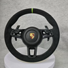 Alcantara Material Porsche Steering Wheel Cover for Porsche High-Performance Panamera Steering Wheel Models 718 11 970 986 991