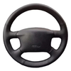 Custom Car Steering Wheel Braid Cover Non-slip 100% Fit For Passat B5 Golf 4 Skoda Octavia 1999-2005 Auto Interior Accessories