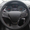 Custom Car Steering Wheel Braid Cover 100% Fit For Chevrolet Cruze 2014-2018 Volt 2016 2017 New Cruze Auto Interior Accessories