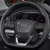 Custom Car Steering Wheel Cover Genuine Leather 100% Fit For Audi Q3 2018-2019 Q5 SQ5 2017-2019 Q7 SQ7 2015-2019 Q8 SQ8 2019