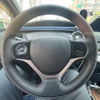 Custom DIY Car Steering Wheel Braid Cover 100% Fit For Honda Civic Civic 9 2012 2013 2014 2015 Steering Wrap Car Accessories