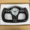 Customized Tesla Yoke Carbon Fiber Alcantara Steering Wheel for Model 3 Model Y