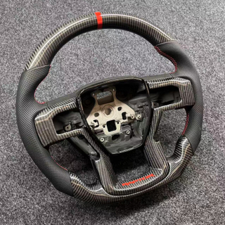 Suitable for Ford Raptor F150 F350 True Carbon Fiber Steering Wheel Modification