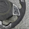  Specially for Chevrolet Corvette C7 Camaro Carbon Fiber Spliced Alcantara Steering Wheel Modification
