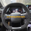 Custom Car Steering Wheel Cover Anti Slip And Comfortable 100% Fit For Citroen C5 X C5X 2021 2022 Car Products Steering Wrap
