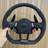 Audi Steering Wheel Nappa Leather Spliced Alcantara Suitable for Audi A3 A4L A5 A6L A7 S3 S4 Handmade Customization