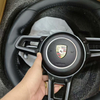 Customized Black Leather Steering Wheel for Porsche Panamera 911 918