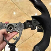 Bright Carbon Fiber Steering Wheel for Lexus IS250 IS350 Grip Alcantara