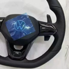 Nappa leather steering wheel Volkswagen steering wheel suitable for Golf 8 GTI Polo custom steering wheel vehicle-specific