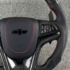 Custom carbon fiber steering wheel for Chevrolet Camaro Bumblebee custom carbon fiber ergonomic grip