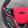 Chevrolet Custom Carbon Fiber Steering Wheel for Chevrolet Camaro/Bumblebee Custom Steering Wheel Ergonomic Grip