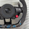 VW Aftermarket Forged Carbon Fiber Golf 8R Steering Wheel Forged Custom Carbon Fiber VW Steering Wheel