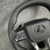 Customized Nappa Leather Steering Wheel with Shift Paddles for Lexus LX500 LX500H