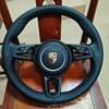 Porsche Leather Steering Wheel for Cayenne Camry Carrera 718 991 992