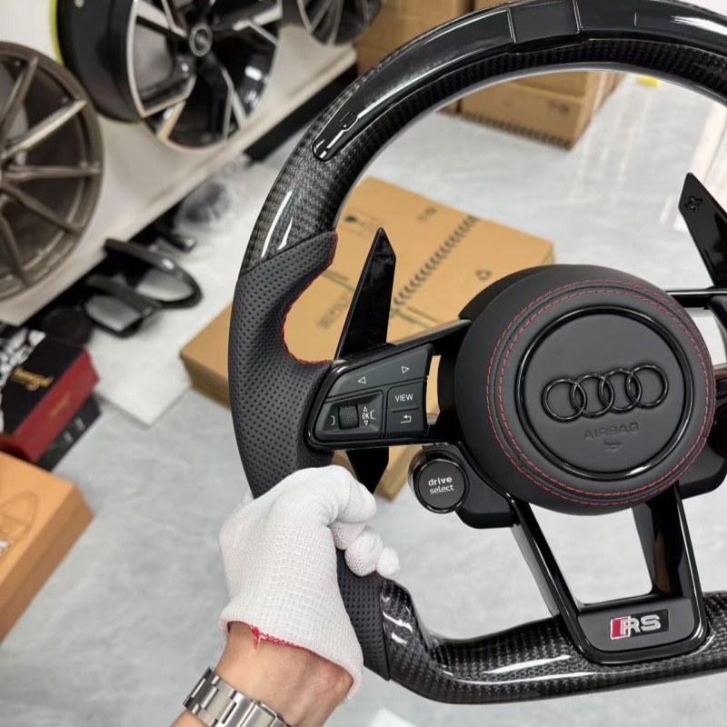 Rear installation base structure of steering wheel
