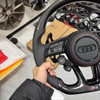 High quality Audi steering wheel, fine stitching, optional heated sport steering wheel, car interior replacement parts