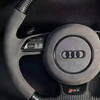 Customized Audi steering wheel, suitable for direct adaptation of aftermarket steering wheel for Audi vehicle modification.