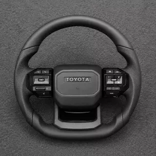 Custom Toyota full series Corolla Camry Crown Prius Supra RAV4 Nappa leather steering wheel 2017-2024-YINGGEN