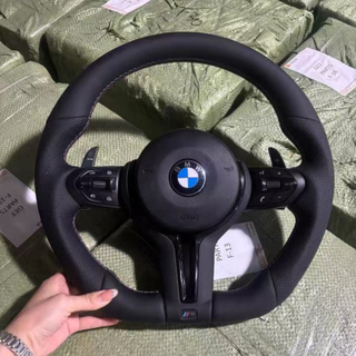 Leather Steering Wheel for BMW F20 F15 F16 F06 F07 E70 M3 M5