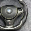 BMW Custom Real Carbon Fiber E90 E91 E92 M5 M4 M3 Steering Wheel Model Steering Wheel BMW Performance Steering Wheel