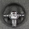 Custom DIY Car Steering Wheel Cover For BMW F06 F10 F15 F16 F20 F21 F25 F30 F32GT F80 F82 X1 X3 X5 M Sport Suede Car Accessories