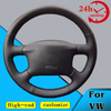 Custom Car Steering Wheel Braid Cover Non-slip 100% Fit For Passat B5 Golf 4 Skoda Octavia 1999-2005 Auto Interior Accessories